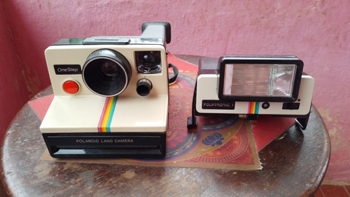 Câmera Instantânea Polaroid Land 1000 Branca/cinza