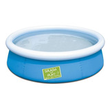 Piscina Inflable Redondo Bestway My First Fast Set 57241 477l Azul