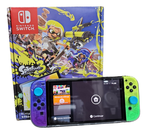 Nintendo Switch Oled 64gb Splatoon 3 Edition