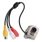 Mini 6led Con Cable Cmos Cámara De Seguridad Cctv Visión Noc