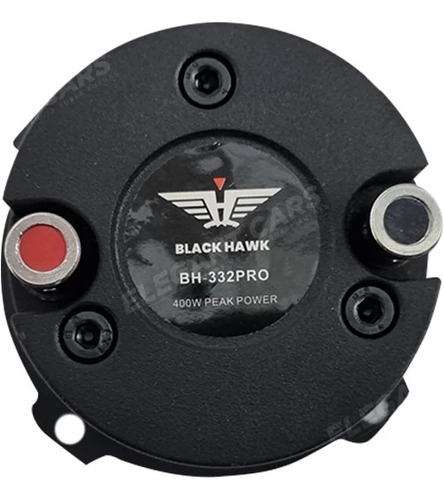 Tweeter Neodimio Black Hawk 400w Tipo Bala Bh-332 Foto 3