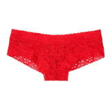 Calcinha Victorias Secret Renda Clássica Floral Lace Cheeky