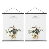 Miaowater 2 Pack Magnetic Poster Frame Hanger, 13x19 13x18