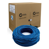 Caixa Cabo De Rede Rj45 Cat5 Alarme Cftv Lan 300 Mts 4 Pares