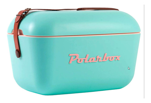 Cooler Caixa Termica Polarbox Retrô Vintage 12l Portátil Cor Verde