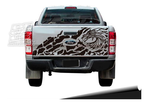 Calco Ford Ranger 2013 - 2020 Dragon Portón