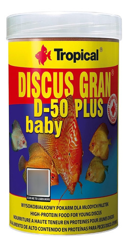 Tropical Discus Gran D-50 Plus Baby 130gr Peces Discos