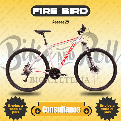 Bicicleta Firebird Aluminio 24 Vel Mazas Cassette