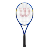 Raqueta Wilson Us Open Tenis Adulto Muni Depot Color Azul/amarillo Tamaño Del Grip 3