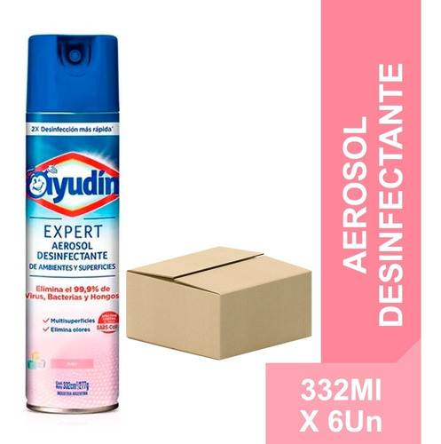 Ayudin Desinfectante Expert Bebe 332ml X 6un