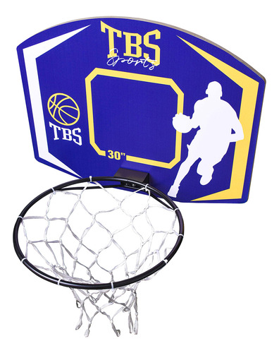 Cesta Tabela Basquete Aro Ferro + Rede Para Bola Oficial 7