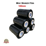 Film Stretch Manual 10cm Negro 1° Calidad Cubritivo Embalar