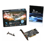 Placa Audio Sonido Pci Asus Xonar Dg 5.1 Analog 7.1 Digital