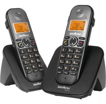 Telefone Sem Fio Com Ramal Identi Chamada Intelbras Ts 5122