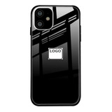 Capa Capinha P/ iPhone 11 Vidro Temperado Luxo (preta)