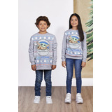 604-54 Sudadera Navideña Kids Unisex Baby Yoda