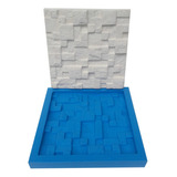 Molde Silicona Tipo Piedra Yeso O Concreto Mosaico 27x27cm