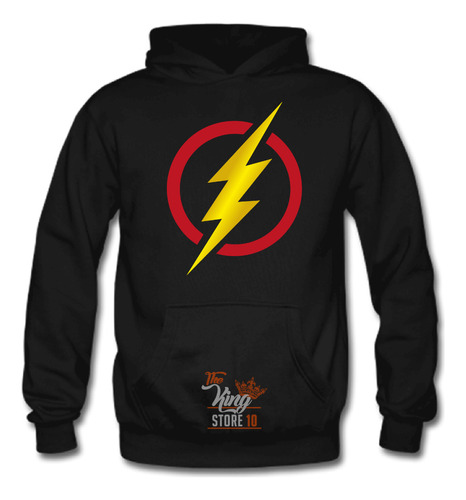 Poleron, Flash, Superheroe, Barry Allen, Velocidad, Dc Estudios / The King Store