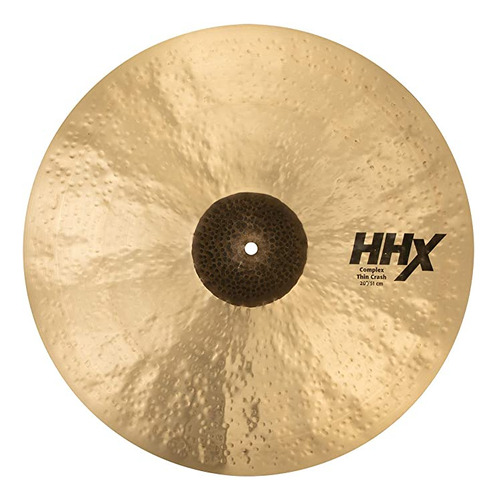 Sabian Hhx 20" Complex Thin Crash Cymbal, Brass (xcn)