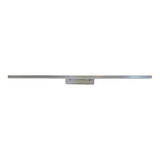 Aplique Baño Lineal 24w Neutro Aluminio 100cm Con Movimiento