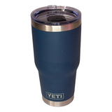 Vaso Yeti Azul Aluminio 30 Oz Para Café, Agua 