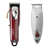 Combo Wahl Andis Magic Clip Cordless Trimmer T Outliner 15pz
