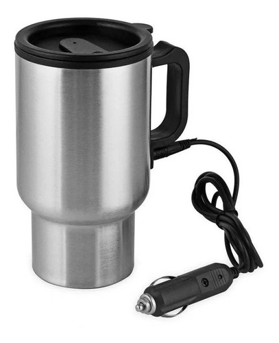 Vaso Jarro Mug Termico Acero Inox 12 V Para El Auto En Caja