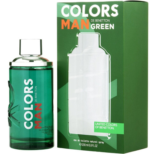 United Colors Of Benetton Green Man 200ml Edt/ Perfumes Mp