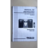 Catálogo Manual Instrução Philco Aparelho Som Pms 300 T792
