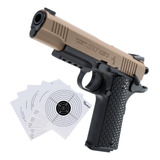 Colt M45 Blowback Pistola 4.5mm Cqbp Bbs Co2 12g Xeme C