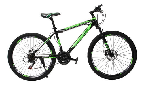 Bike Zx2000 Aro 26, 21, Freio A Disco, Cambio Shimano