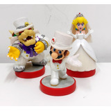 Nintendo Amiibo Super Mario Odyssey Mario Peach Bowser