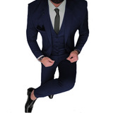 Trajes Importados Hombre Entallados Con Camisa Slim Fit  