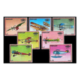 Aviones Antiguos - Paraguay 1979 - Serie Mint - Yv 1692-8