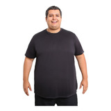 Camiseta Plus Size Dry Fit Camisa Masculina Corrida Academia