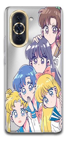 Funda Sailor Moon 7 Transparente Para Huawei Todos