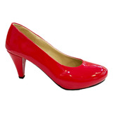 Zapatillas Rojas Con Plataforma Mujer Bap Shoes 850