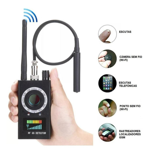 Detector Localizador Rastreadores Câmera Gps Vassourinha