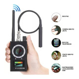 Detector Localizador Rastreadores Câmera Gps Vassourinha