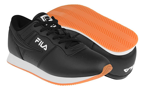 Tenis Dama Fila Machu 5cm00619022 Simipiel Negro