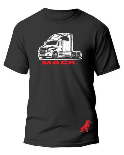 Playera Mod Mack Trailer Truck Nueva Generación Reflejante