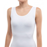 Polera Basica Regata Faja Blanco