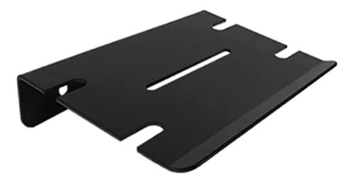 Porta Cepillos De Baño 11cm Acero Inoxidable Negro Sanitario