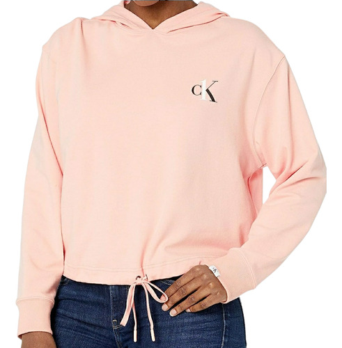 Sudadera Calvin Klein Mujer Mod Qs6427ox2