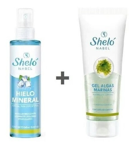 Hielo Mineral + Gel De Algas Marinas Pack 2. Shelo Nabel.   