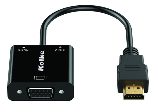 Conversor Kolke Hdmi A Vga Con Audio Kca-429