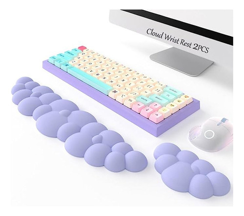 Soporte Ergonómico Para Teclado Y Muñeca Para Aliviar El [u]