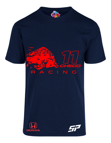 Playera Red Bull Checo Perez Formula 1 Todas Las Tallas