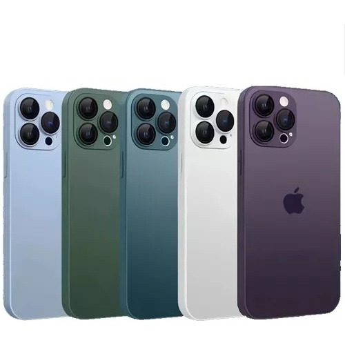 Capa Capinha De Vidro Para iPhone 11, 12, 13, 14, 15 Pro Max