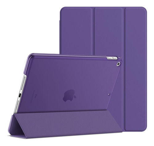 Funda Jetech, Para iPad 10.2'', Generación 7/8/9, Púrpura